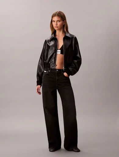 CK JEANS Quần Jeans Nữ Wide Leg Fit
