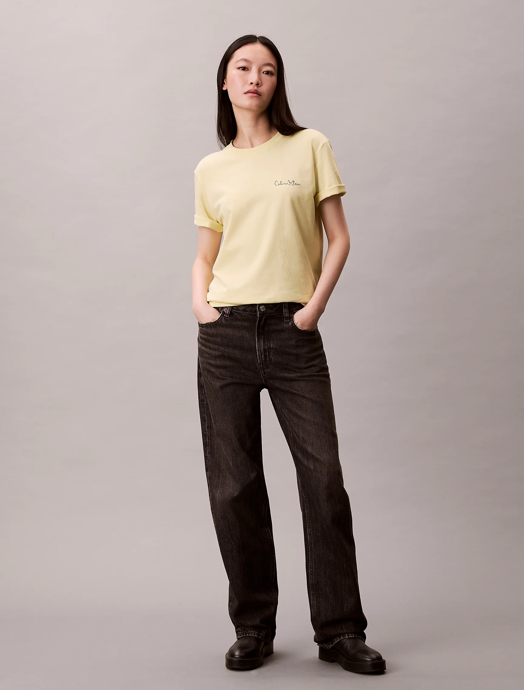 CK JEANS Áo Thun Nữ SS Classic Graphic Tee