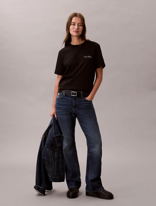 CK JEANS Áo Thun Nữ SS Classic Graphic Tee