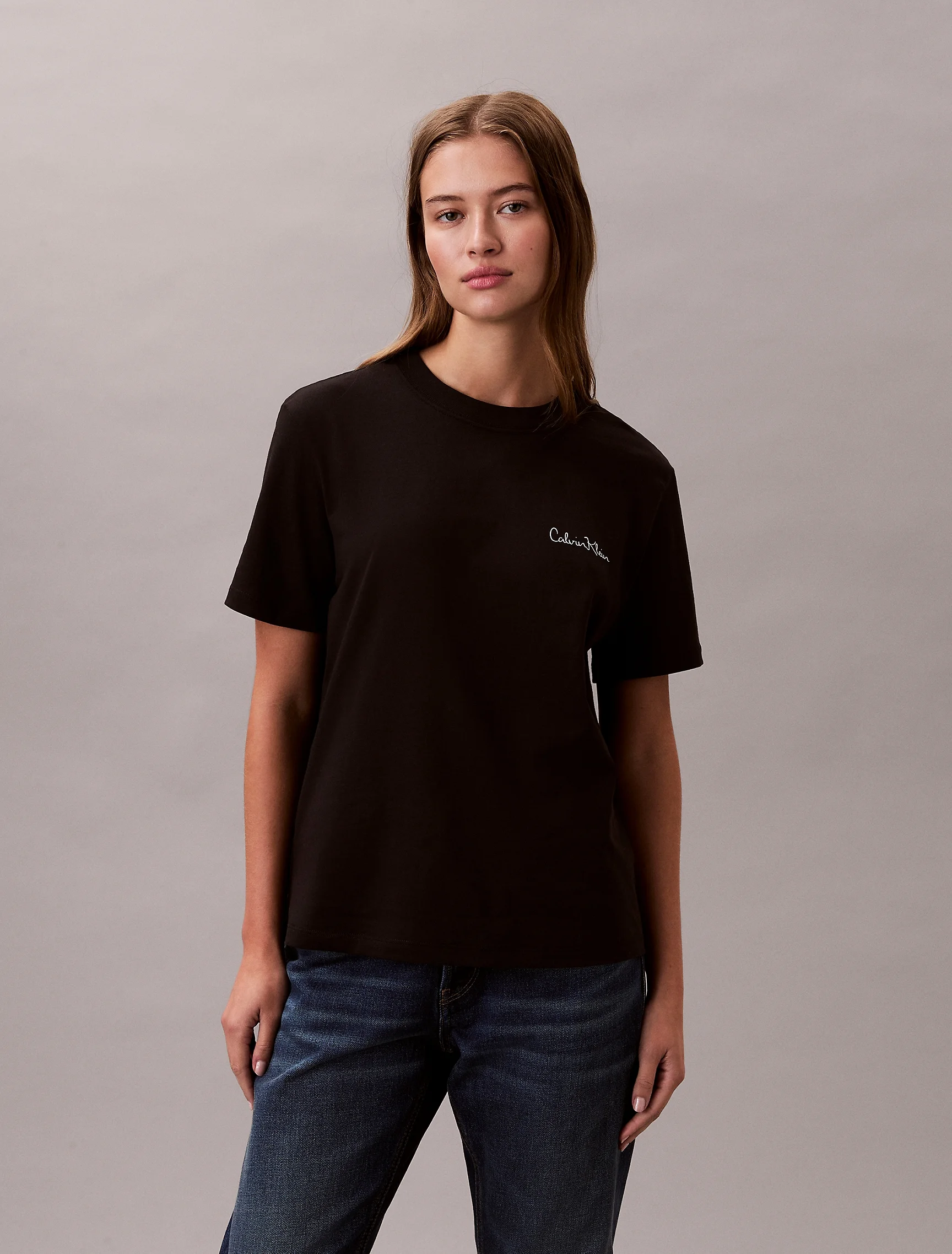 CK JEANS Áo Thun Nữ SS Classic Graphic Tee