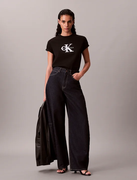 CK JEANS Áo Thun Nữ Classic Fit