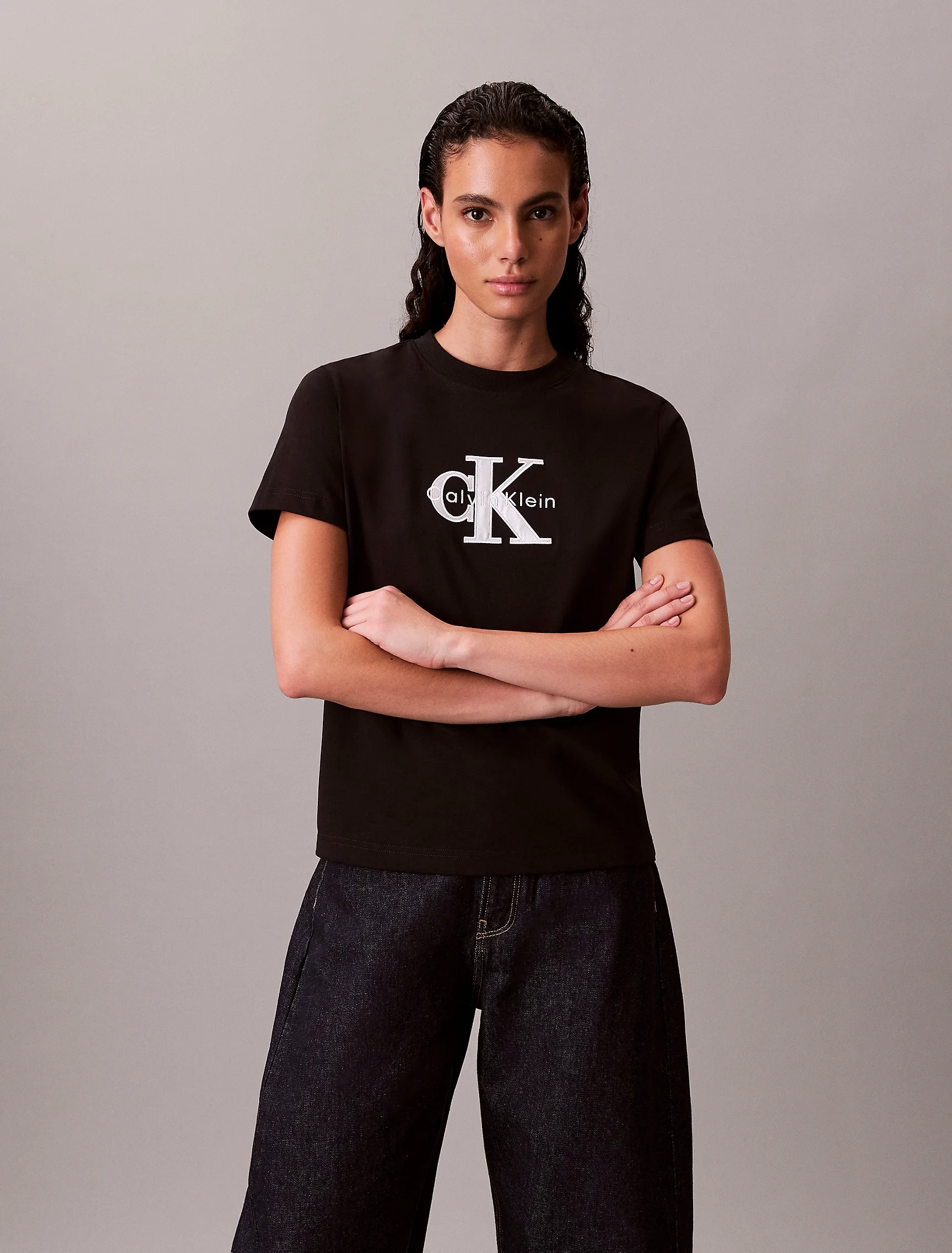 CK JEANS Áo Thun Nữ Classic Fit