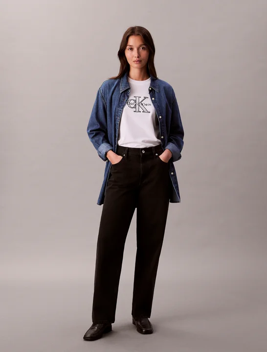 CK JEANS Áo Thun Nữ Classic Fit