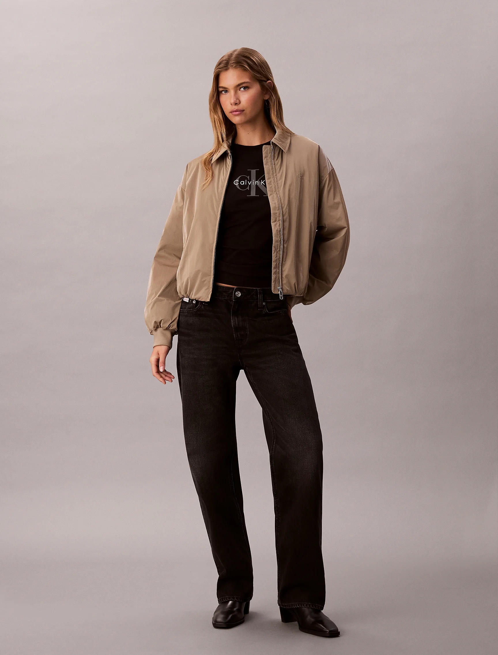 CK JEANS Quần Jeans Nữ 90S Straight Fit