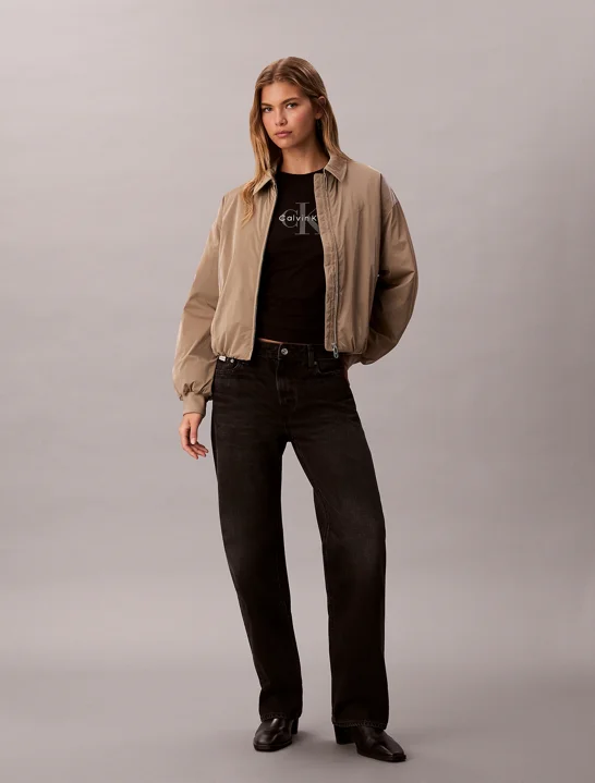 CK JEANS Quần Jeans Nữ 90S Straight Fit