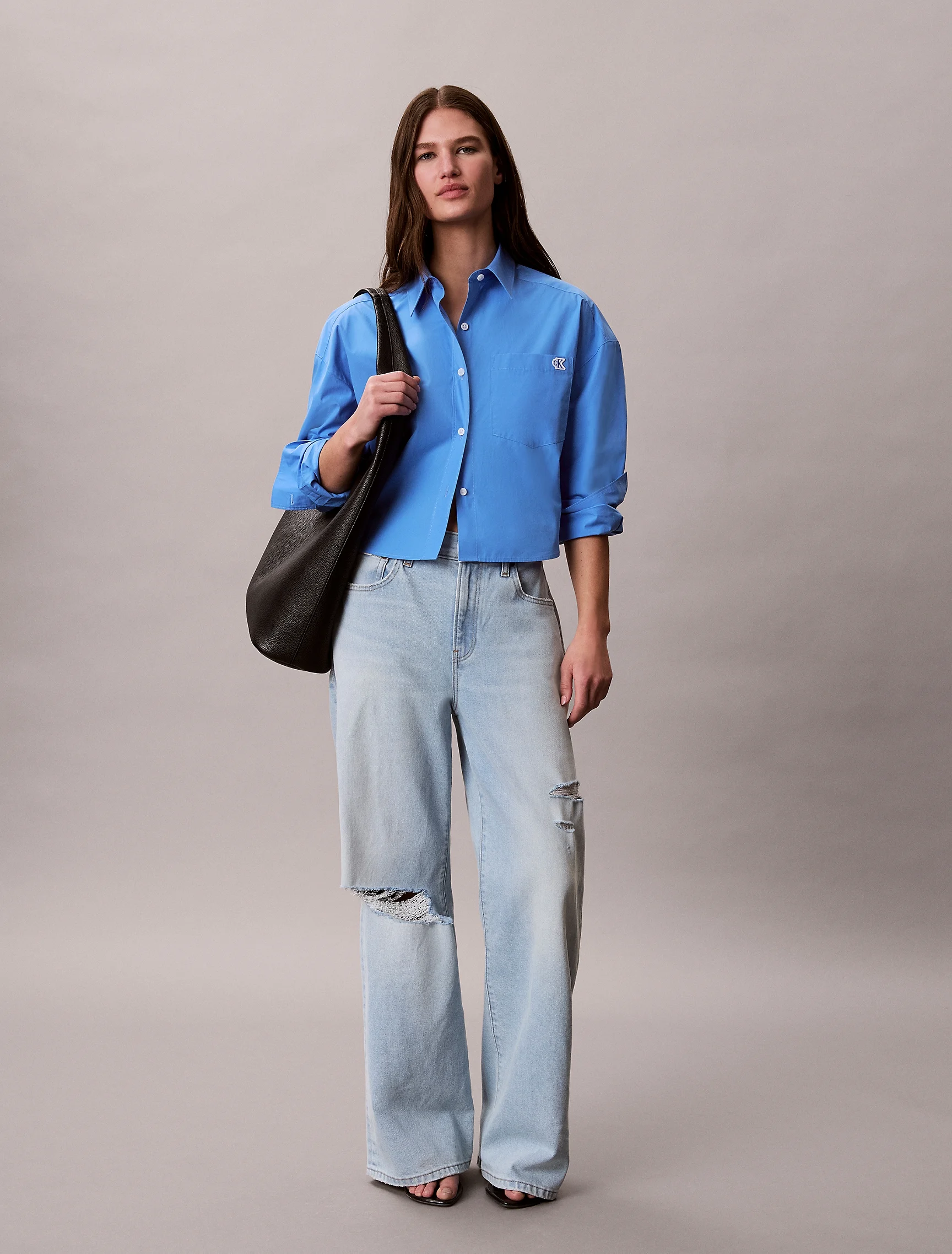 CK JEANS Áo Sơ Mi Nữ Regular Fit