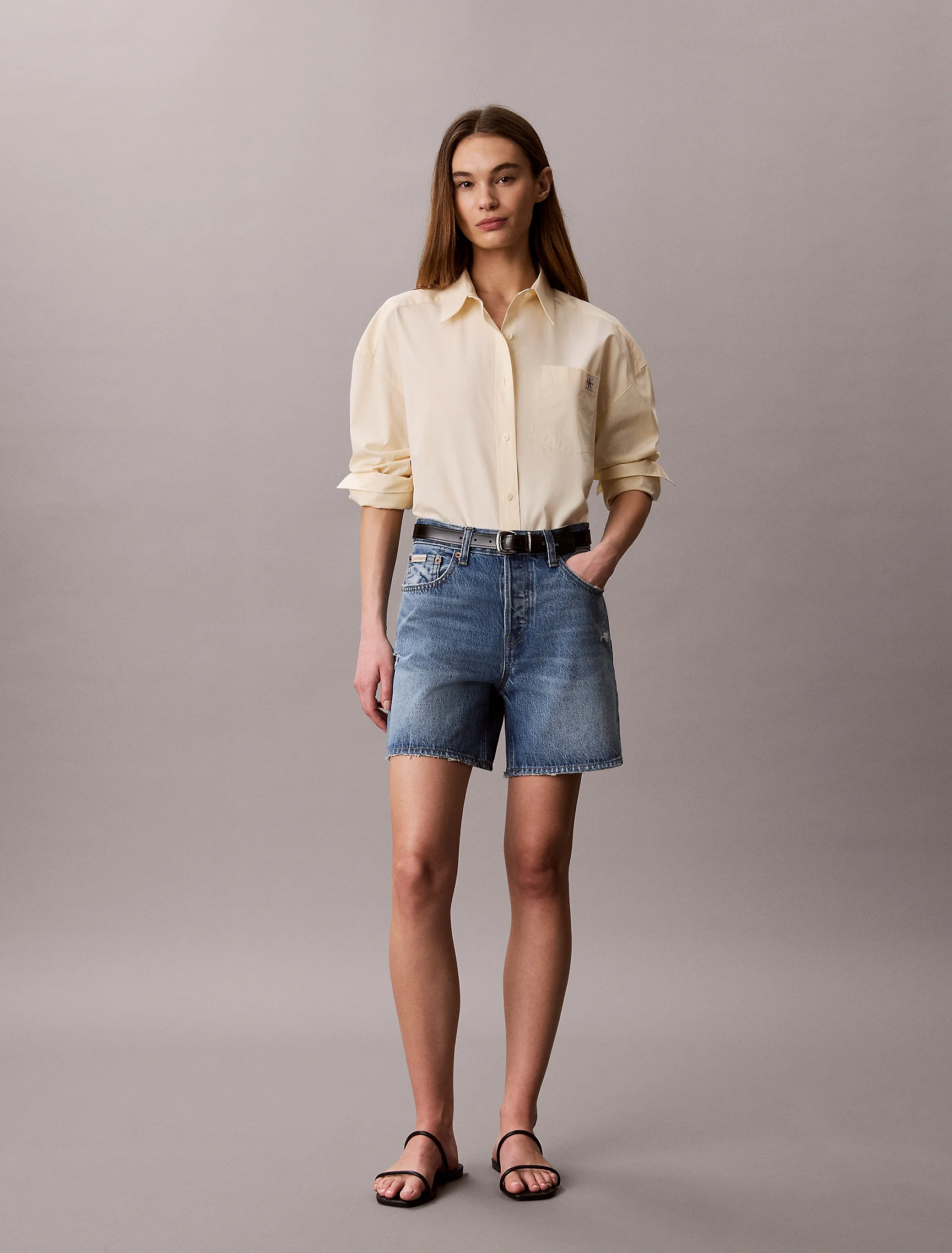 CK JEANS Áo Sơ Mi Nữ Regular Fit