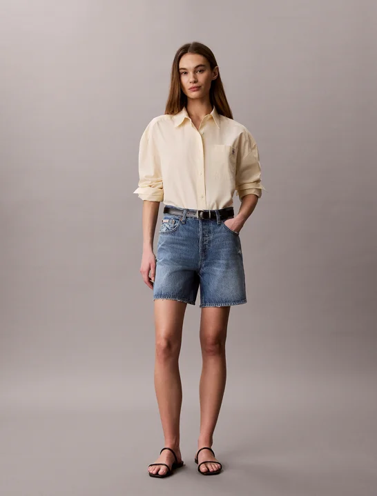 CK JEANS Áo Sơ Mi Nữ Regular Fit