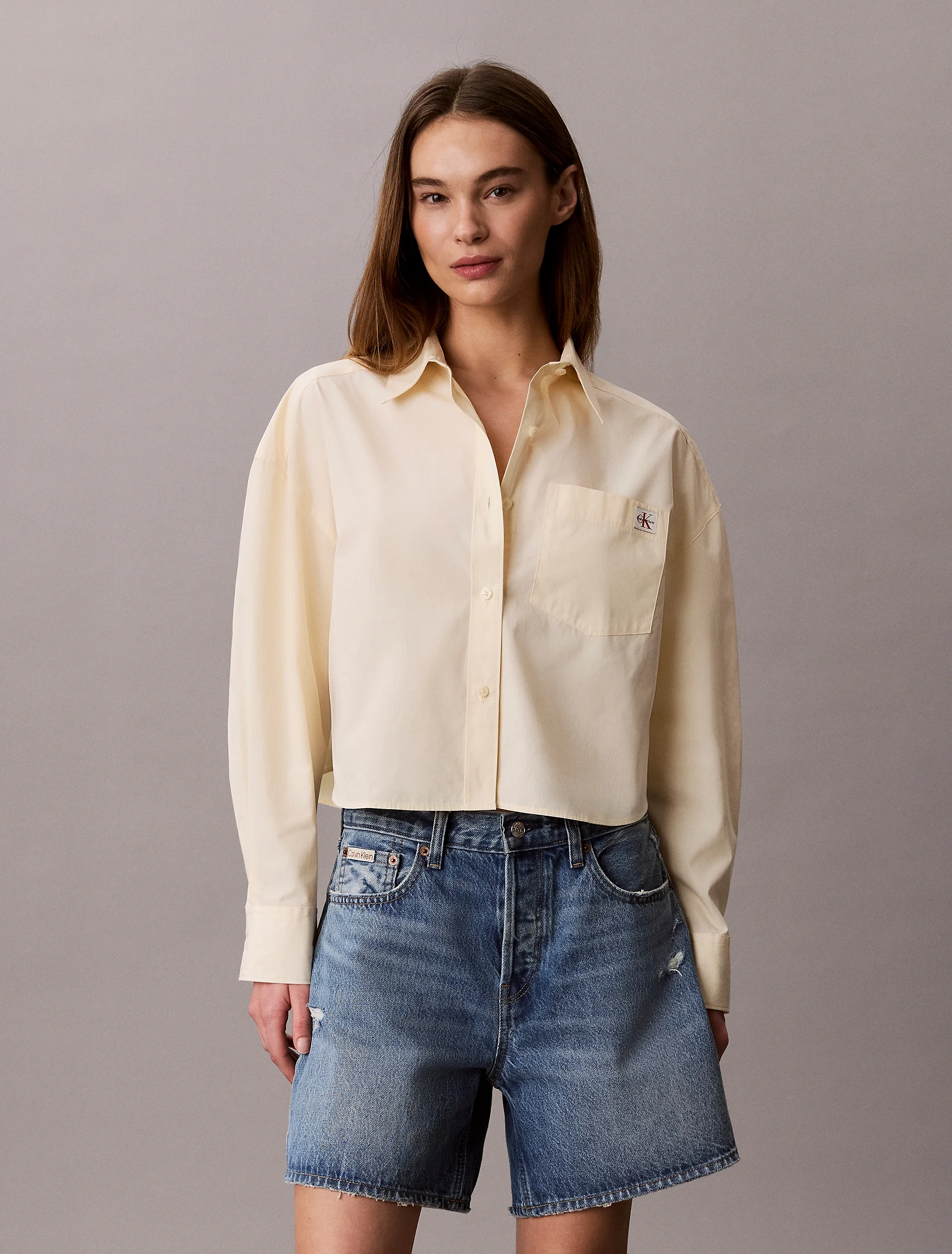 CK JEANS Áo Sơ Mi Nữ Regular Fit