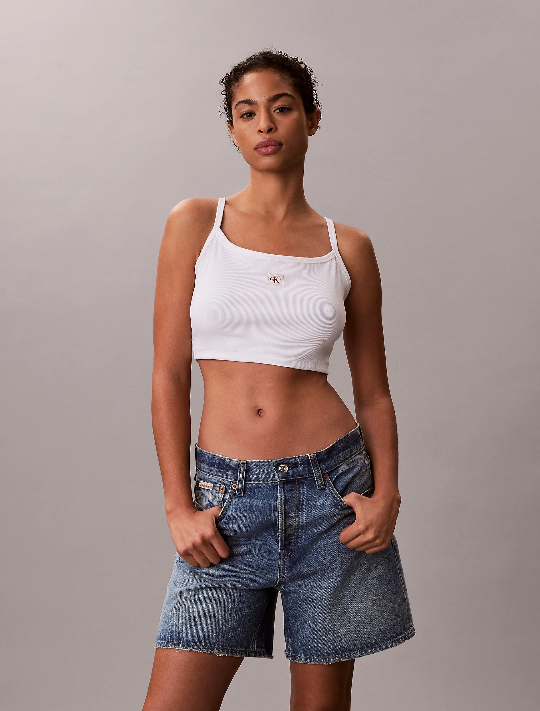 CK JEANS Áo Ba Lỗ Nữ