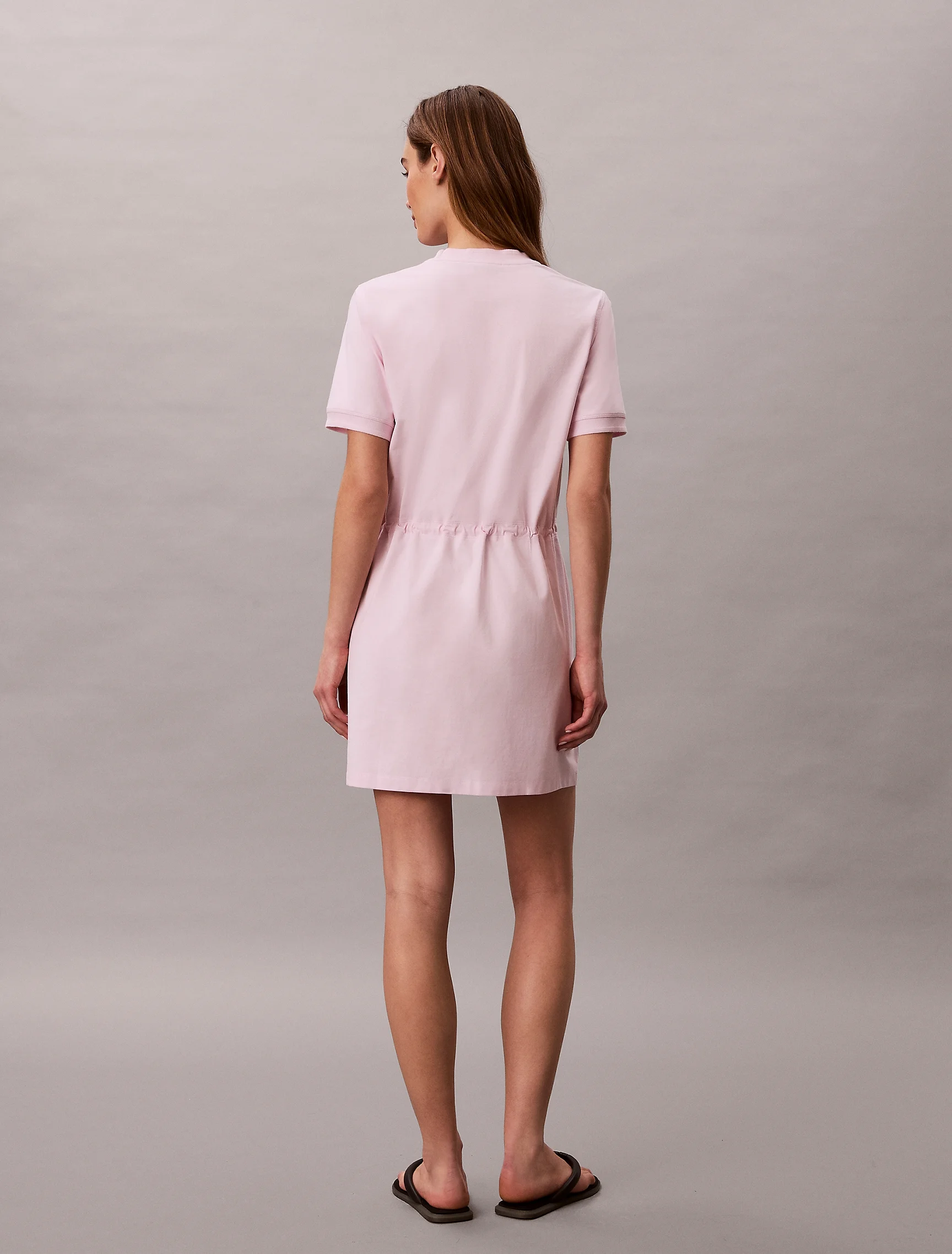 CK JEANS Đầm Nữ Cooling Tie Waist T-Shirt Dress