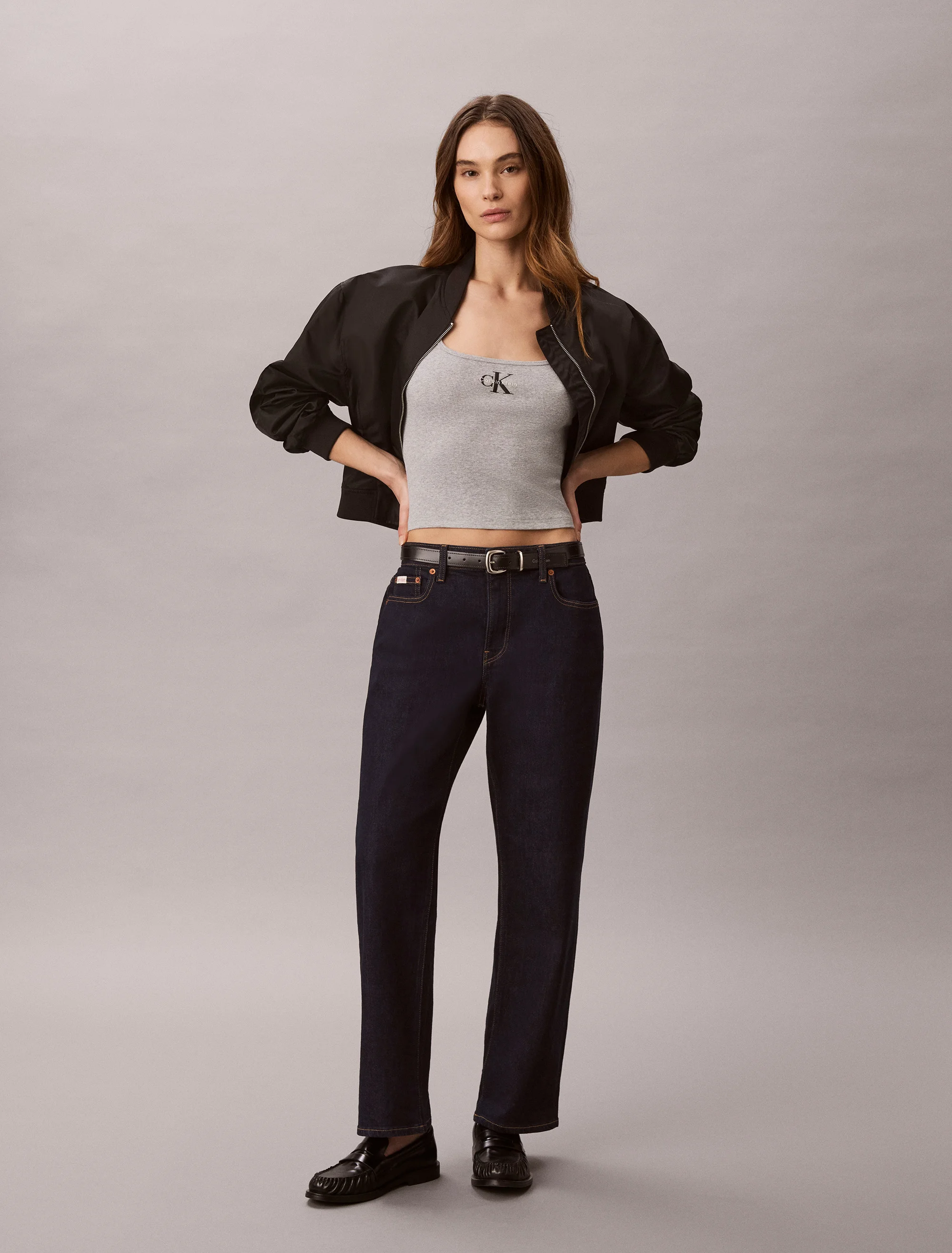 CK JEANS Quần Jeans Nữ 90S Straight