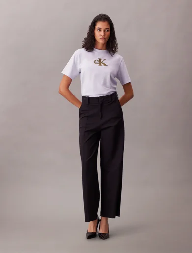 CK JEANS Áo Thun Nữ Boxy Fit