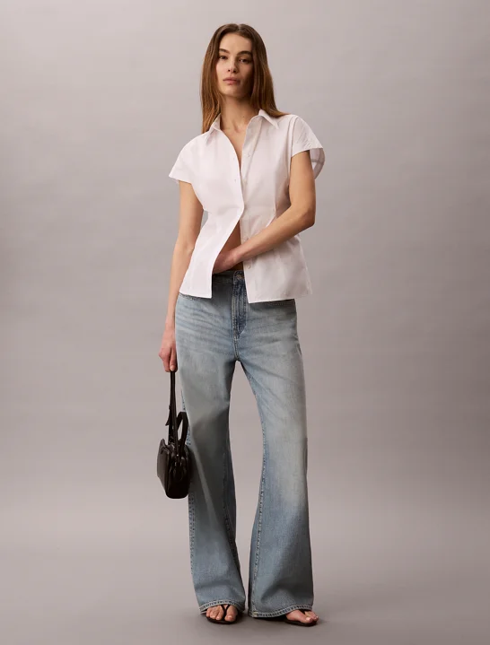 CK JEANS Áo Sơ Mi Nữ Regular Fit