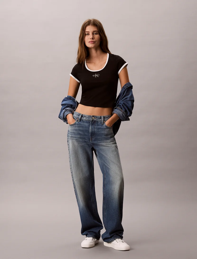 CK JEANS Áo Thun Nữ Slim Fit