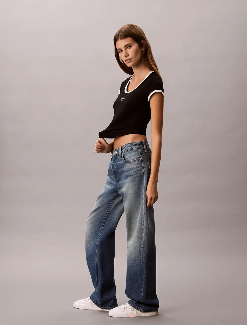CK JEANS Áo Thun Nữ Slim Fit