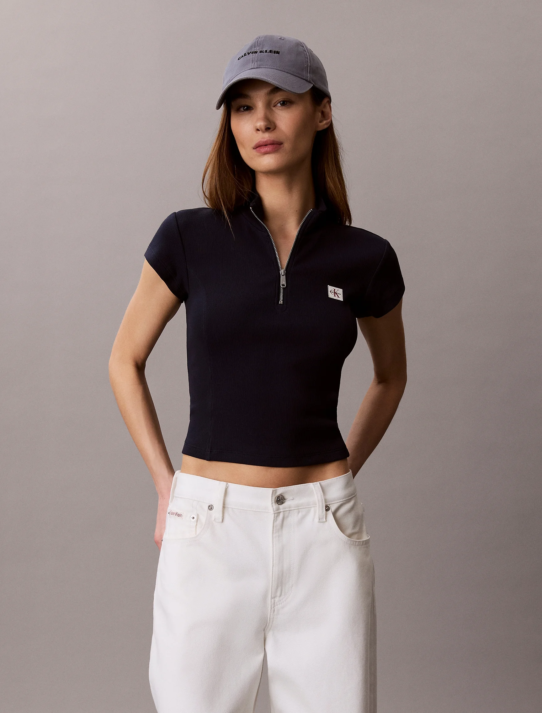 CK JEANS Áo Thun Nữ Slim Fit