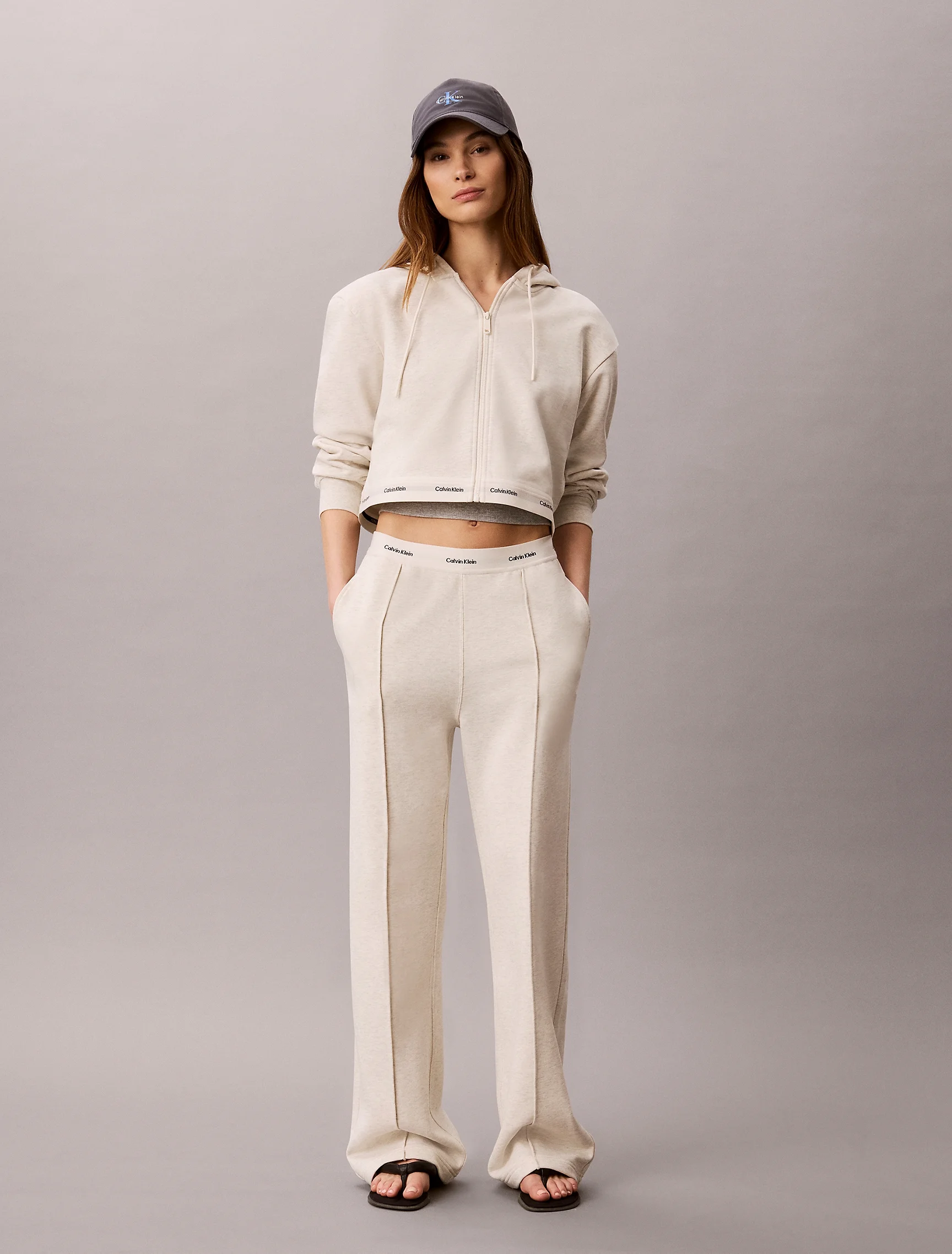CK JEANS Quần Dài Nữ Wide Leg Fit