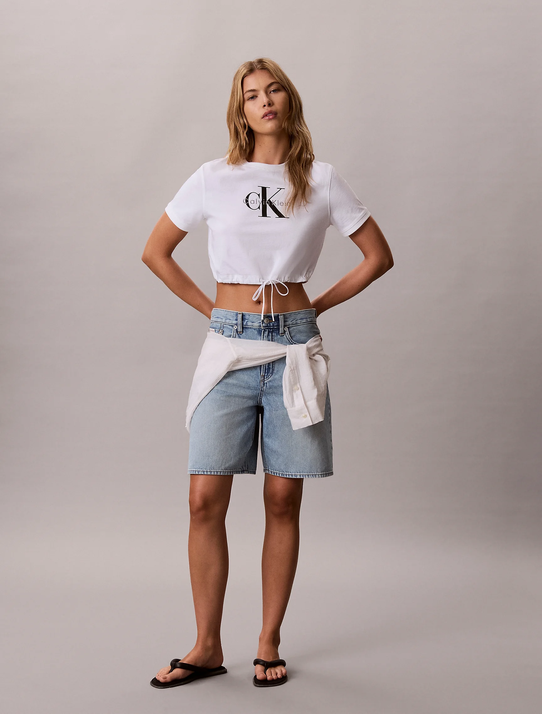 CK JEANS Áo Thun Nữ Slim Fit