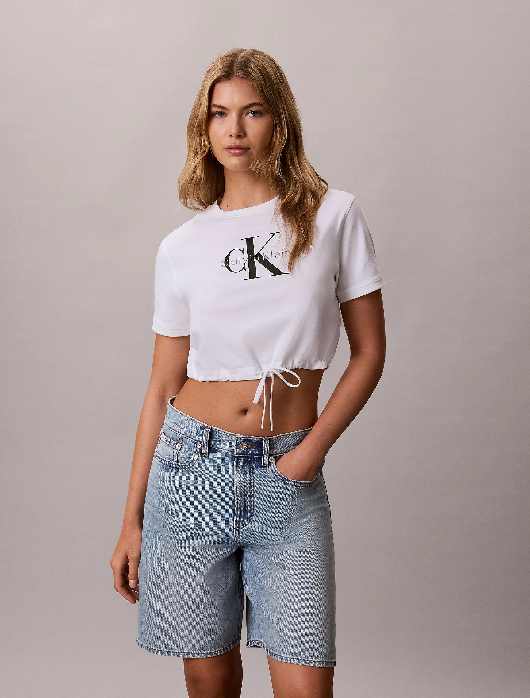 CK JEANS Áo Thun Nữ Slim Fit