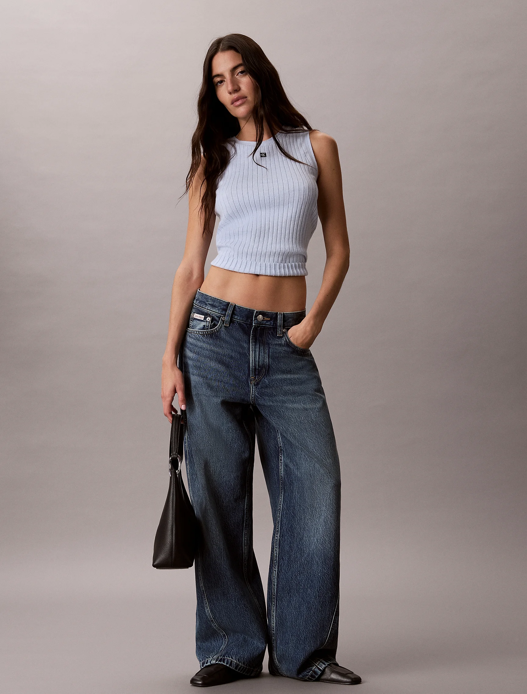 CK JEANS Áo Len Nữ Slim Fit