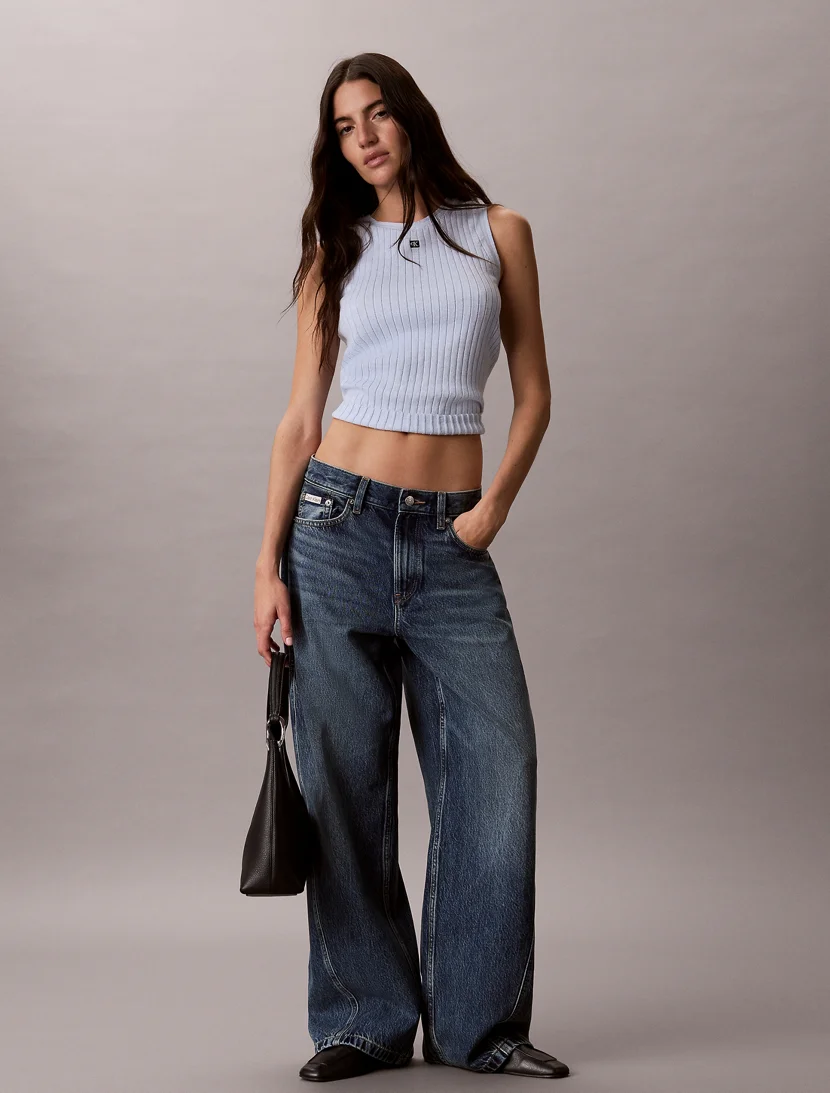 CK JEANS Áo Len Nữ Slim Fit