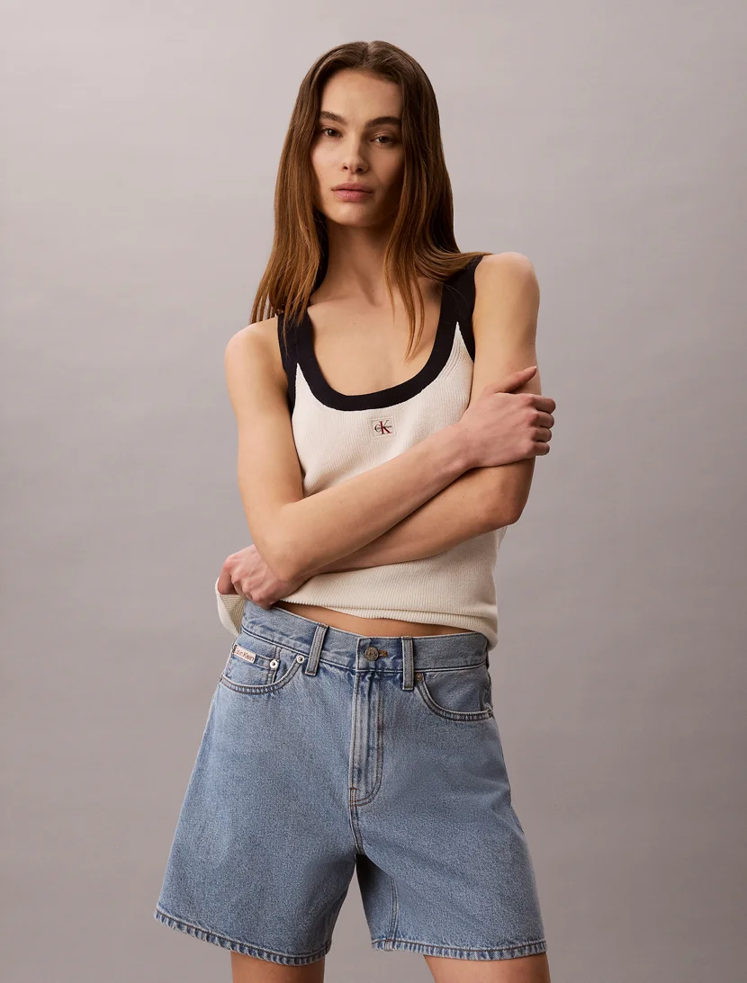 CK JEANS Áo Len Nữ Slim Fit