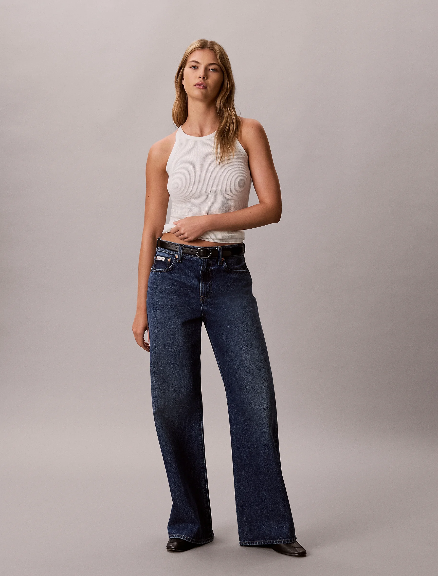 CK JEANS Áo Len Nữ Slim Fit