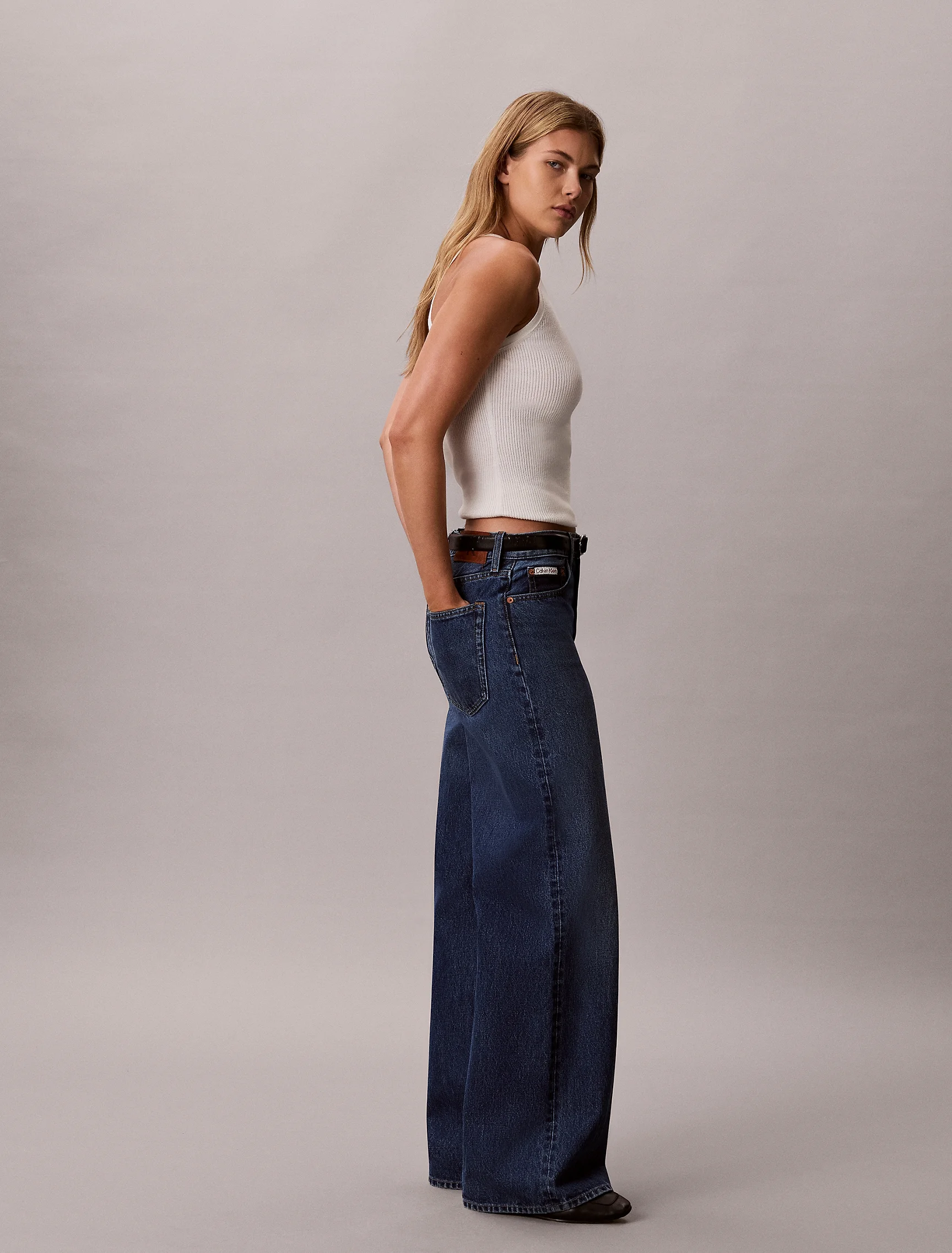 CK JEANS Áo Len Nữ Slim Fit