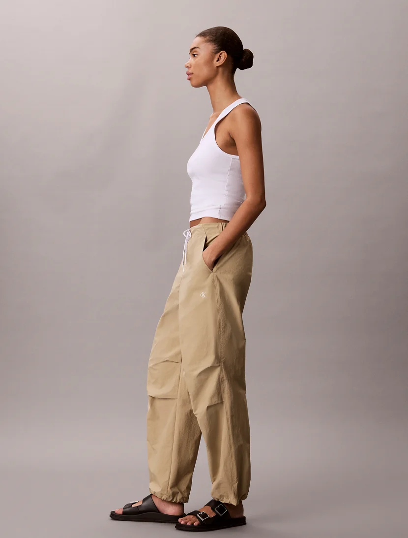CK JEANS Quần Dài Nữ Wide Leg Fit