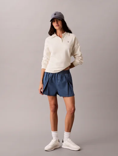 CK JEANS Quần Ngắn Nữ Loose Fit