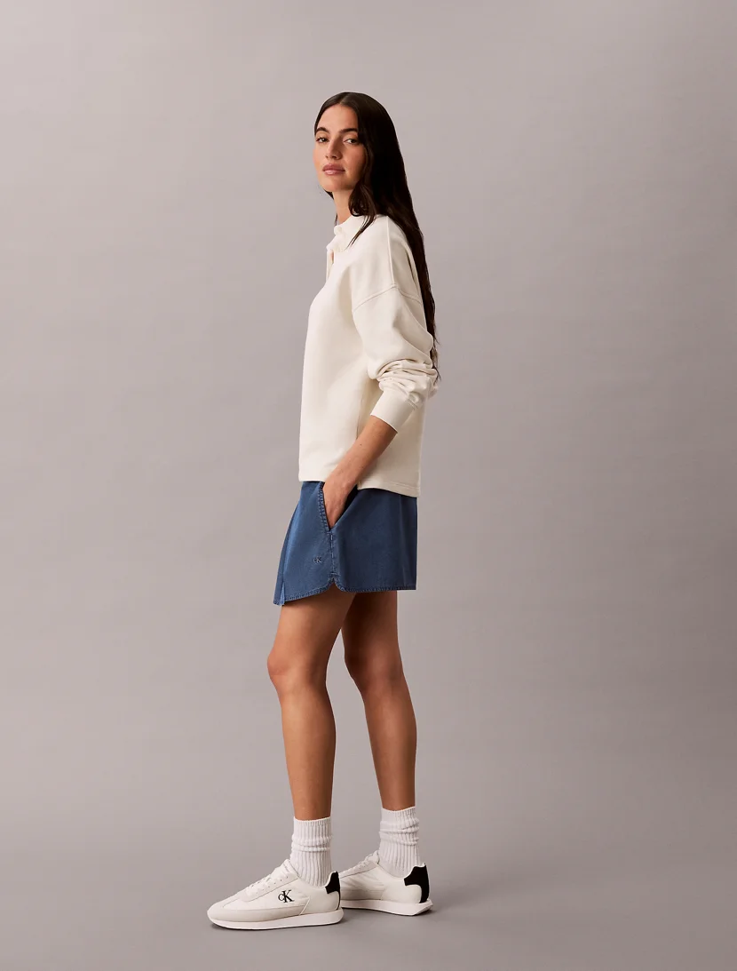CK JEANS Quần Ngắn Nữ Loose Fit
