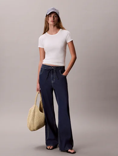 CK JEANS Quần Jeans Nữ Lr Baggy Fit
