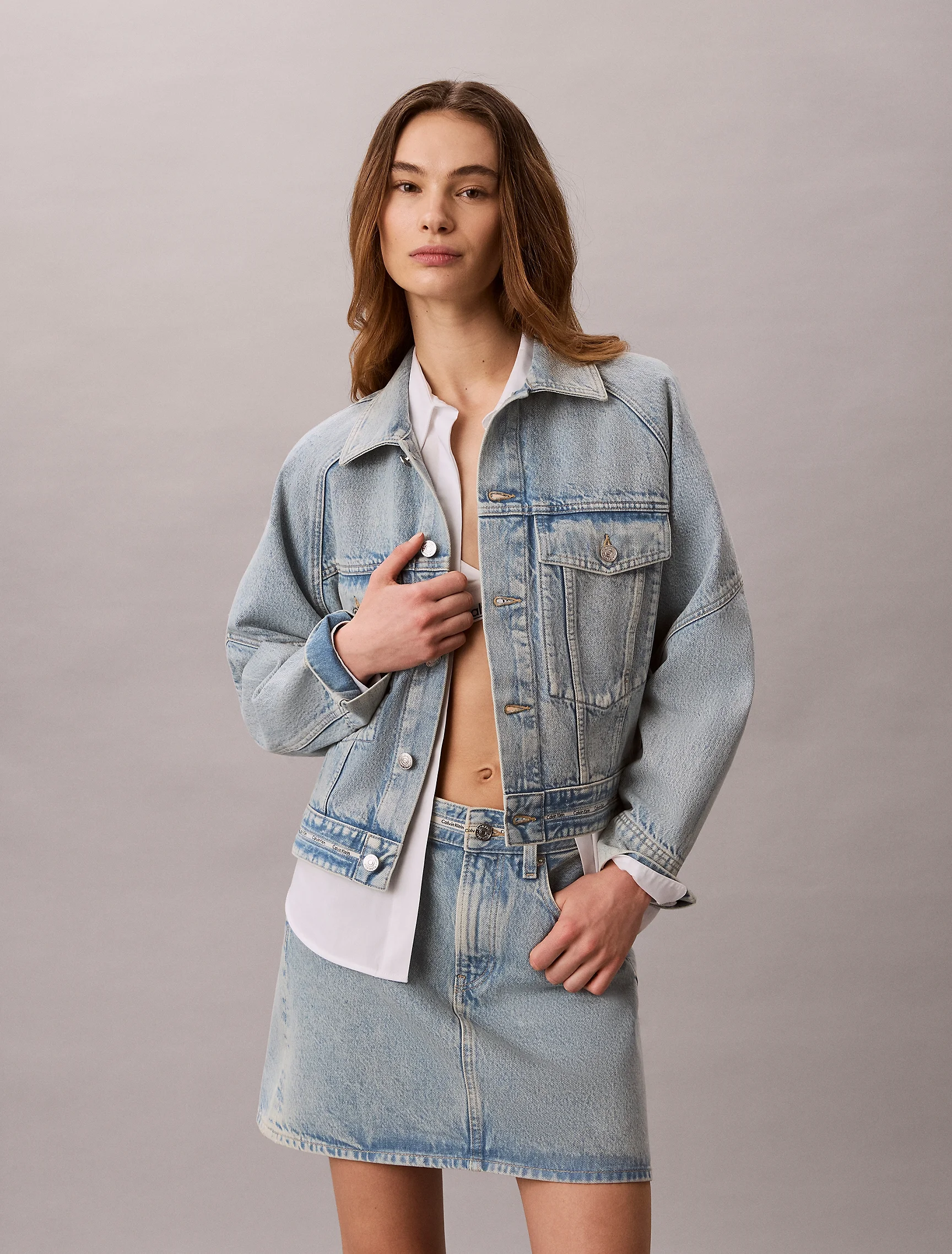 CK JEANS Áo Khoác Nữ Classic Fit