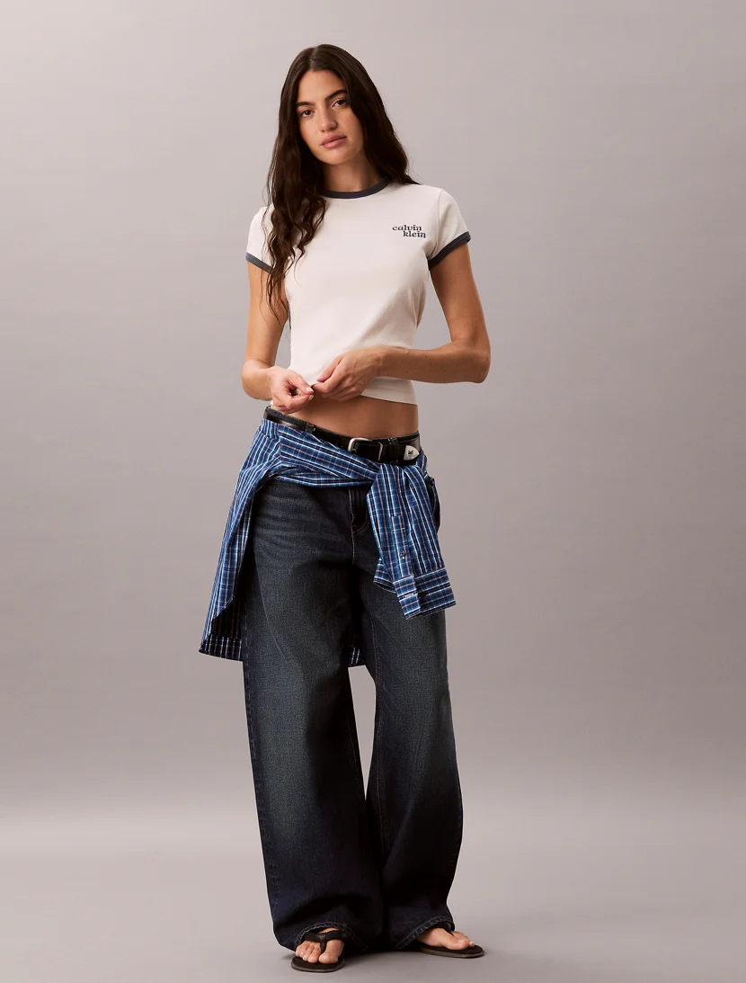 CK JEANS Áo Thun Nữ Slim Fit