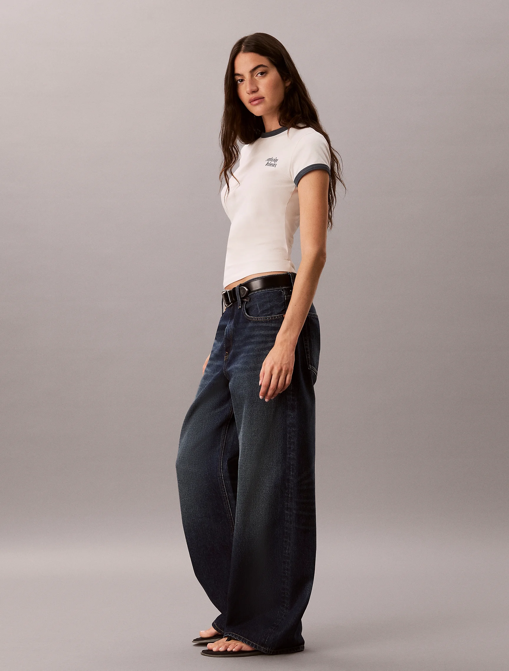 CK JEANS Áo Thun Nữ Slim Fit