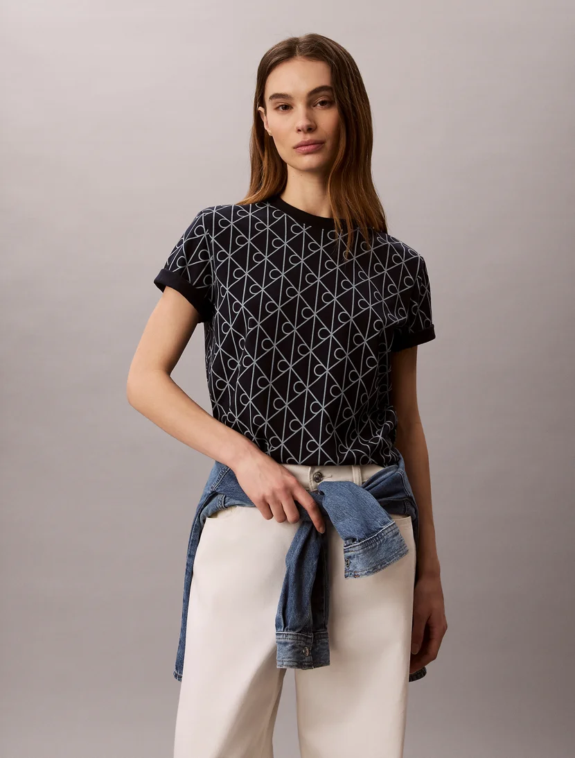 CK JEANS Áo Thun Nữ Classic Fit