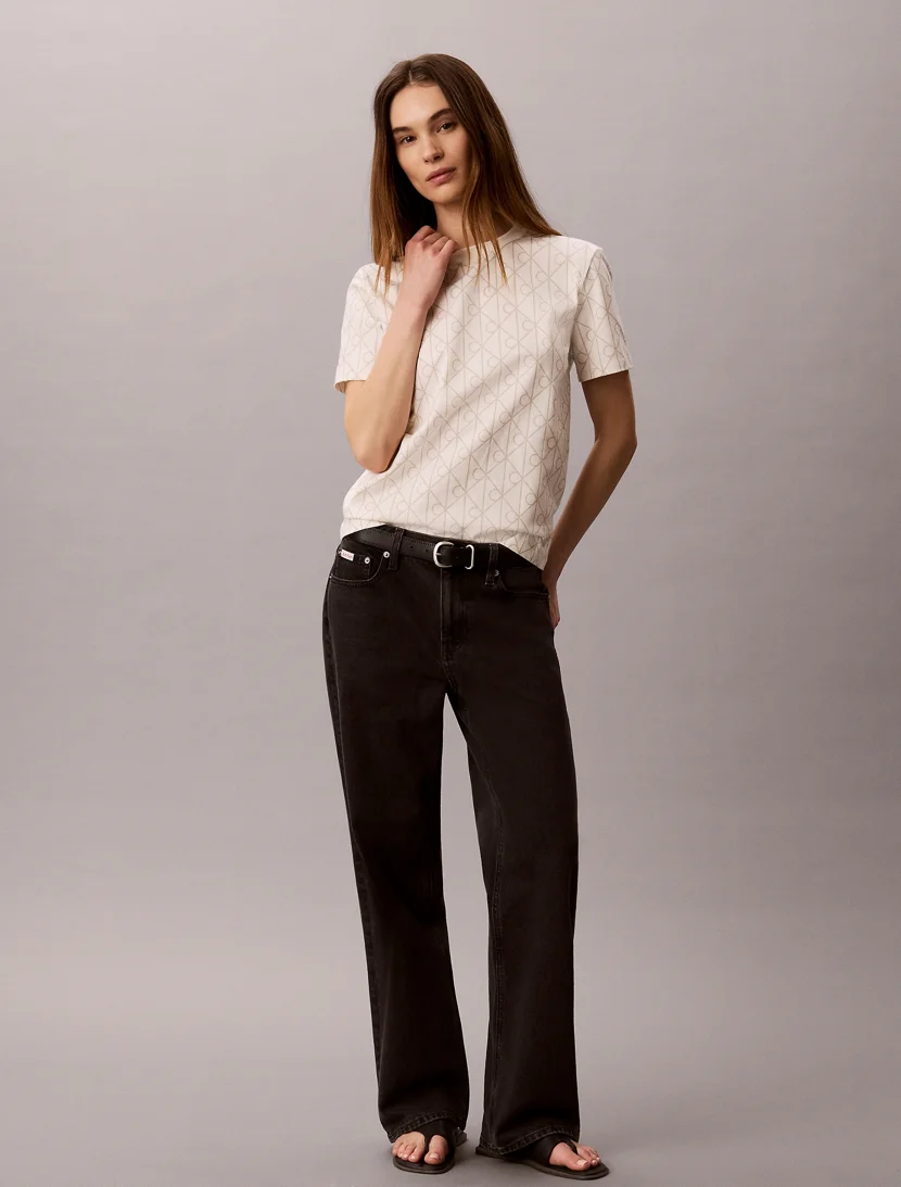 CK JEANS Áo Thun Nữ Classic Fit