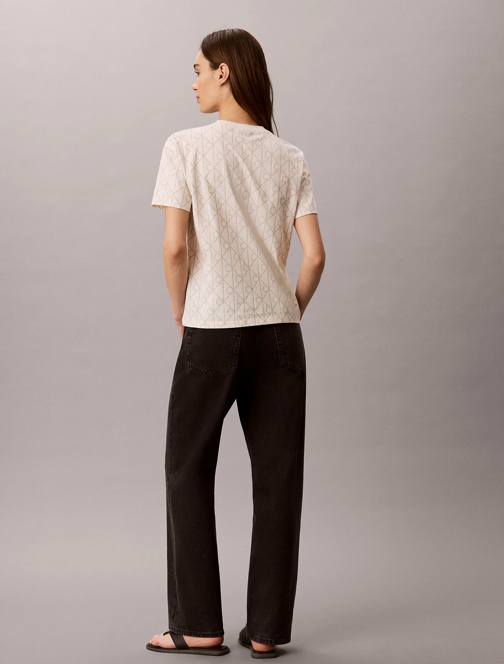 CK JEANS Áo Thun Nữ Classic Fit