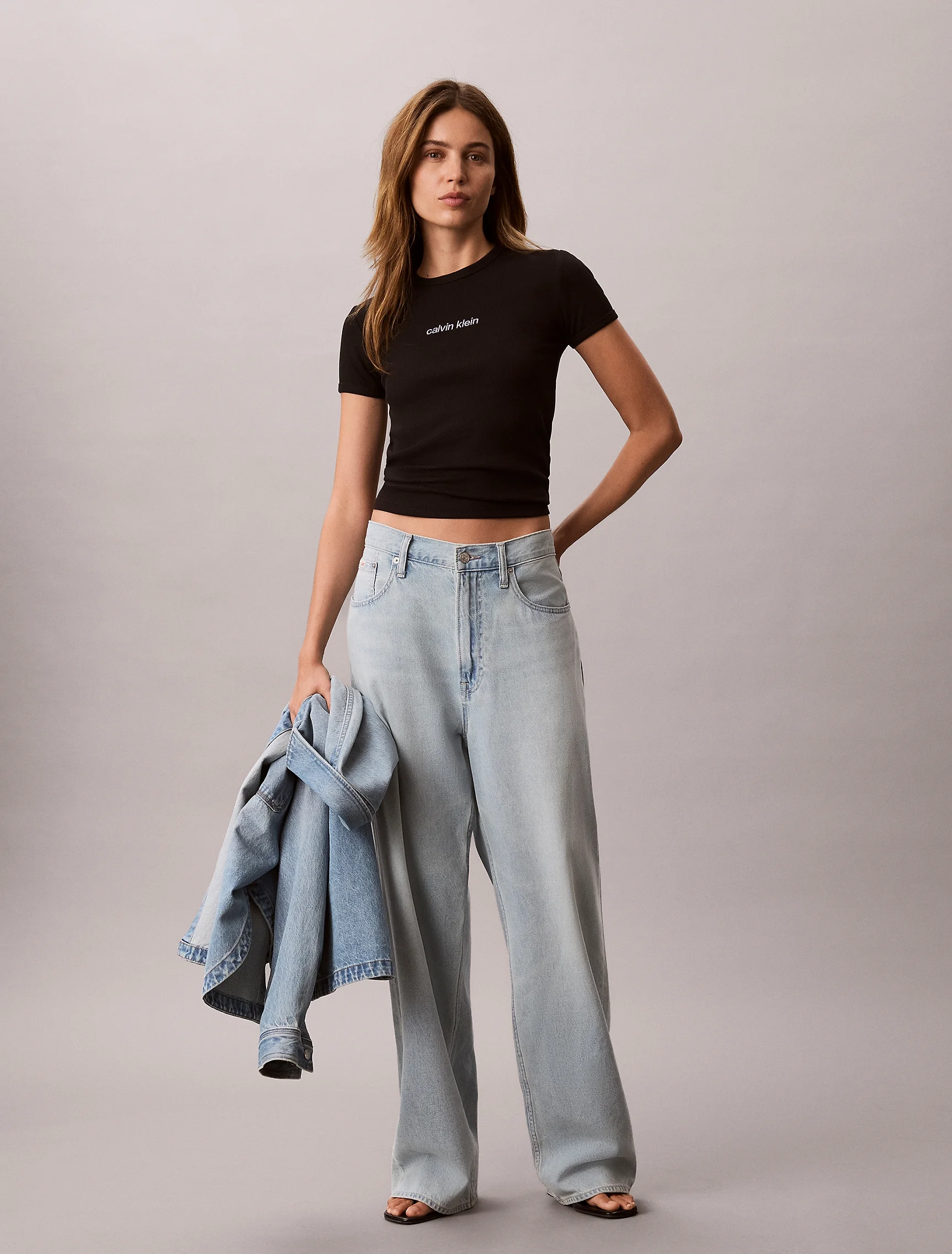 CK JEANS Áo Thun Nữ Slim Fit