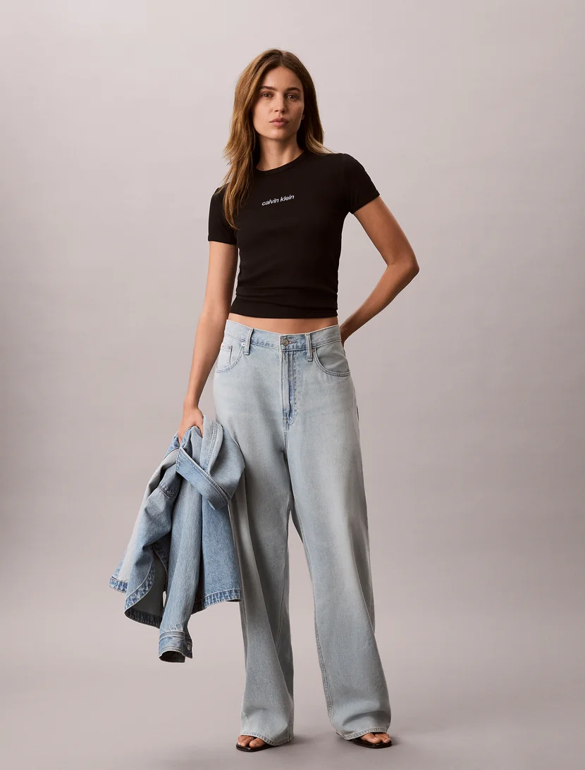 CK JEANS Áo Thun Nữ Slim Fit