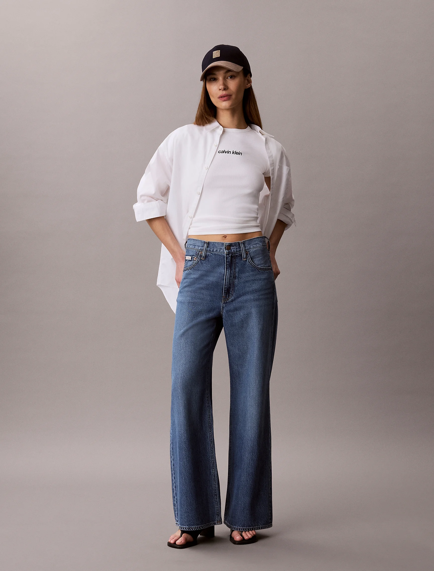 CK JEANS Áo Thun Nữ Slim Fit