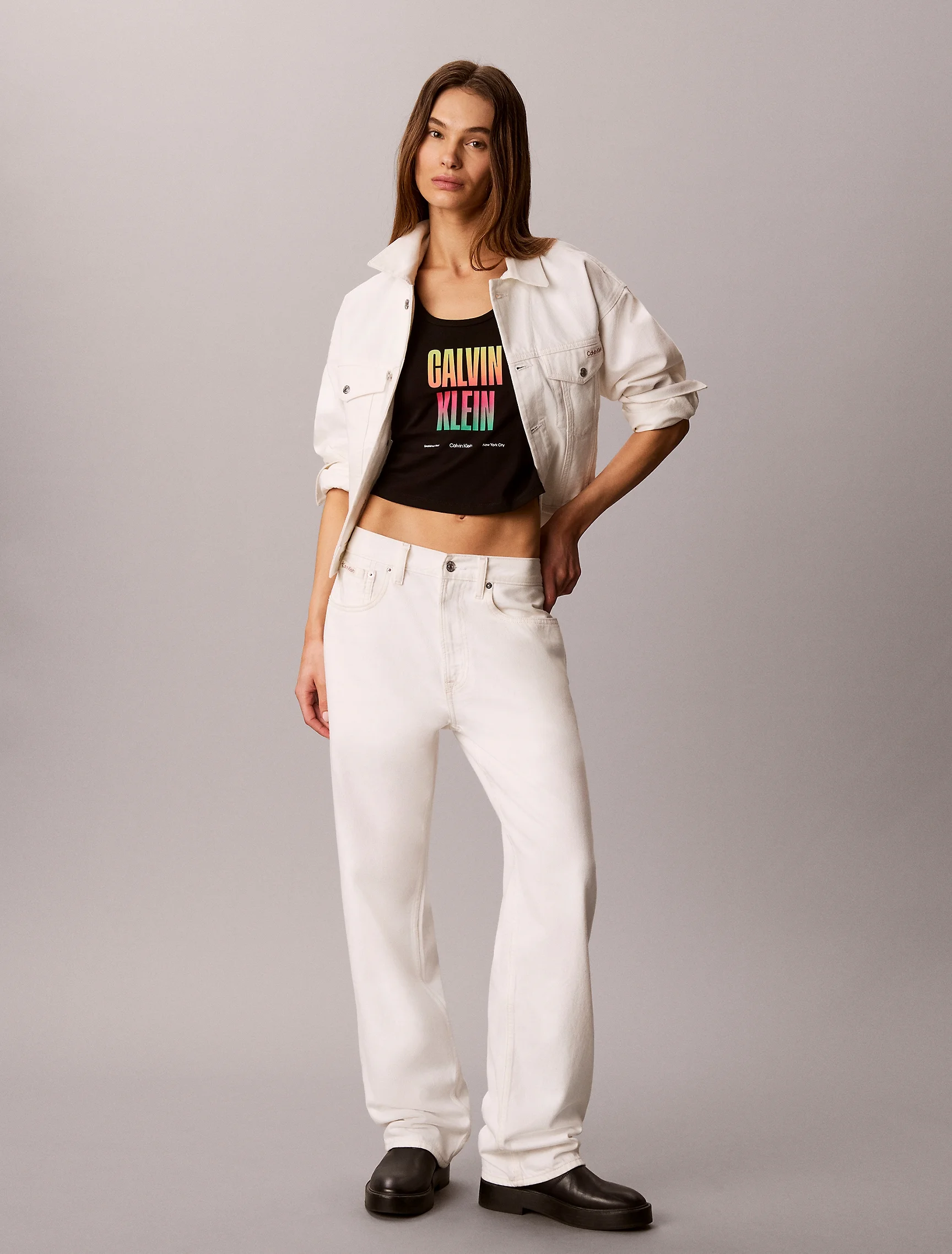 CK JEANS Áo Thun Nữ Slim Fit