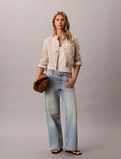 CK JEANS Quần Jeans Nữ Lr Baggy Fit