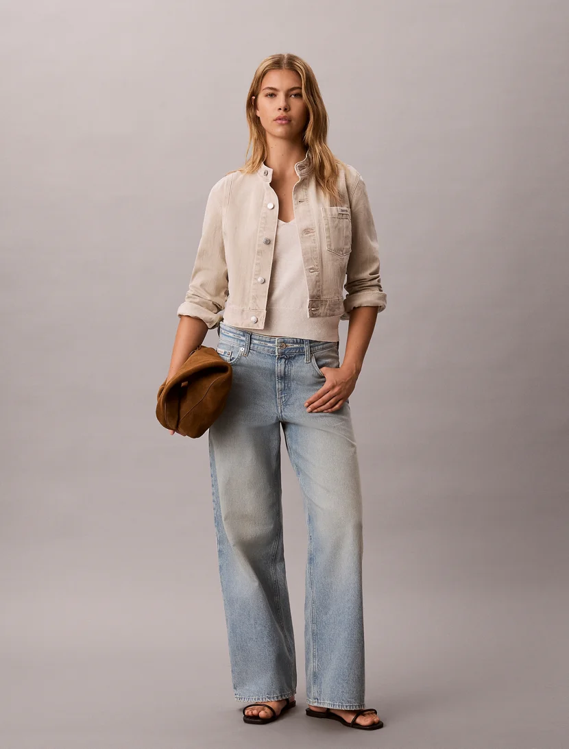 CK JEANS Quần Jeans Nữ Lr Baggy Fit