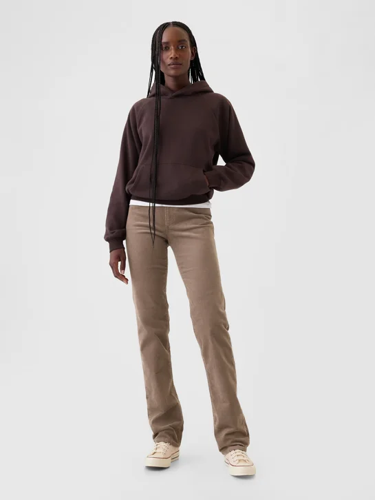 GAP Quần Jeans Dài Nữ - Denim Straight