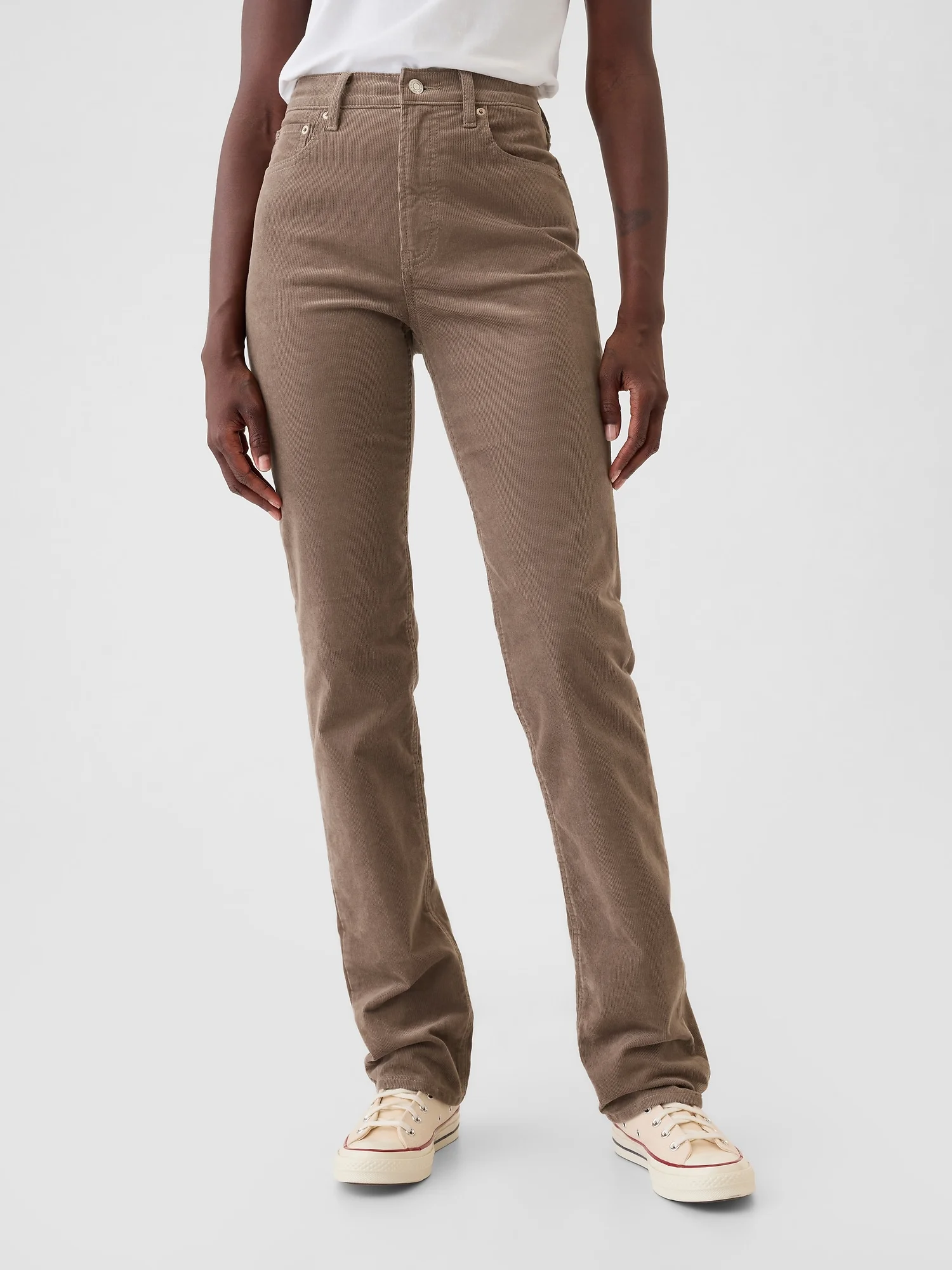 GAP Quần Jeans Dài Nữ - Denim Straight
