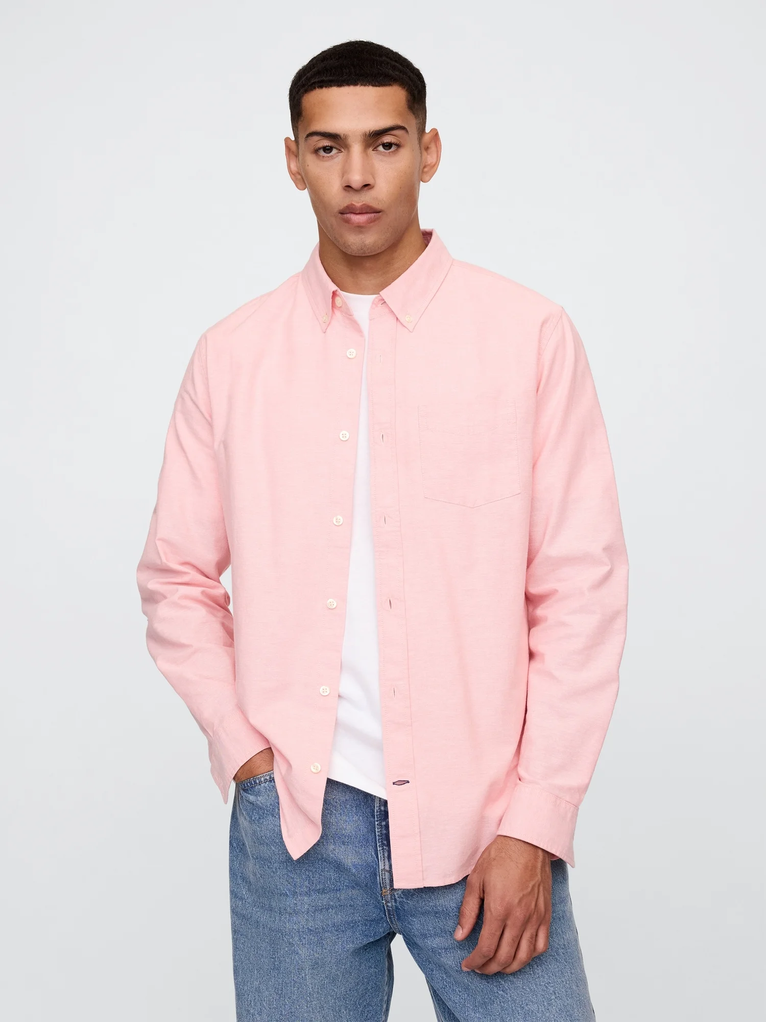 GAP Áo Sơ Mi Nam - Standard Fit