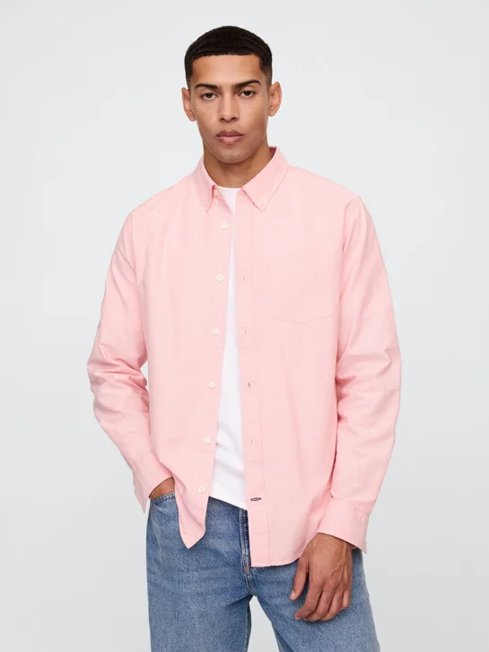 GAP Áo Sơ Mi Nam - Standard Fit