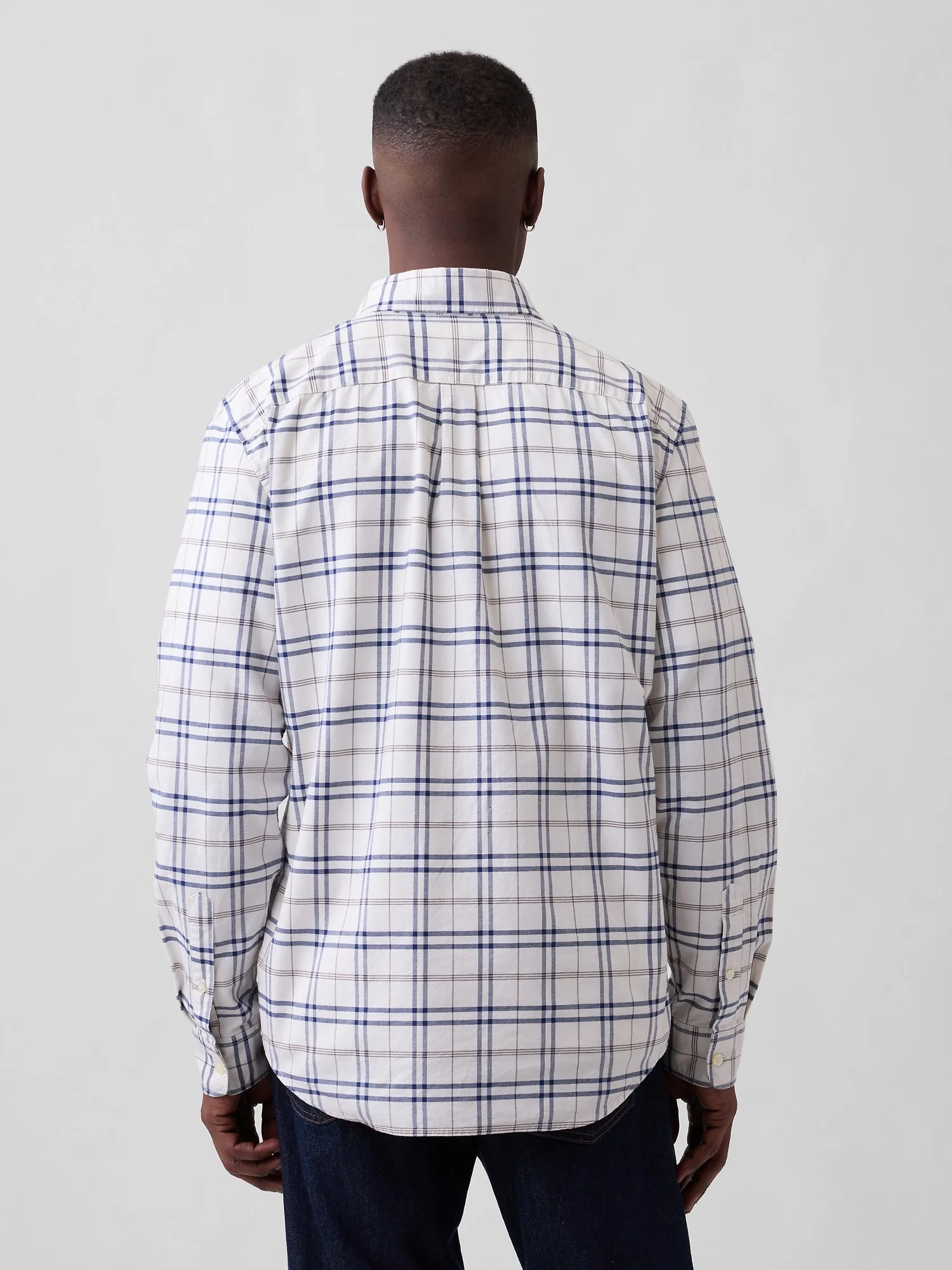 GAP Áo Sơ Mi Tay Dài Nam - Standard Fit